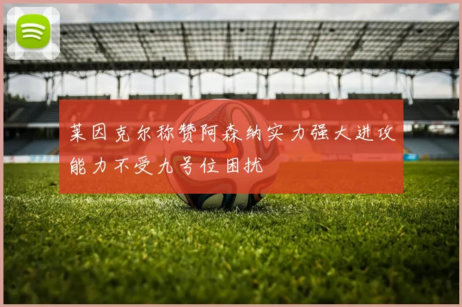 莱因克尔称赞阿森纳实力强大进攻能力不受九号位困扰